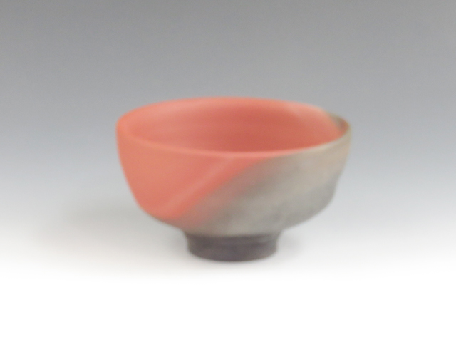 Mumyoi-Yaki (Niigata) Gyokudo-Gama Pottery Sake cup 3MUM0067