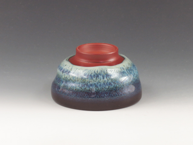 Mumyoi-Yaki (Niigata) Gyokudo-Gama Pottery Sake cup 3MUM0074