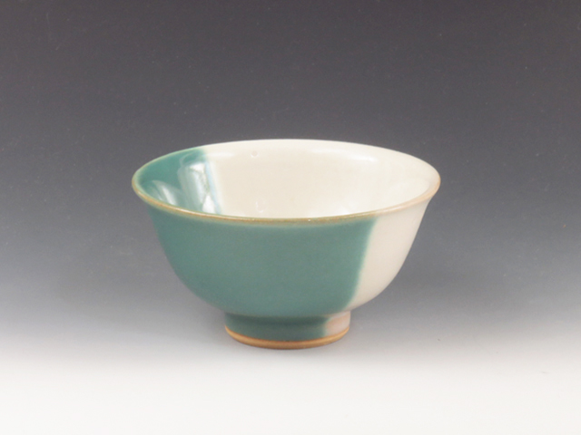 Ushinoto-Yaki-Yaki (Tottori) Nakai-Gama Pottery Sake cup 6USH0021