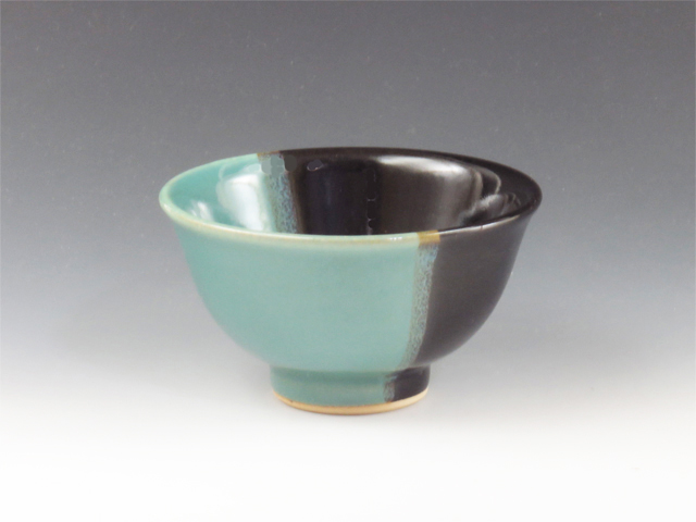 Ushinoto-Yaki-Yaki (Tottori) Nakai-Gama Pottery Sake cup 6USH0022