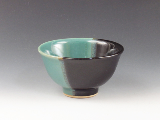Ushinoto-Yaki-Yaki (Tottori) Nakai-Gama Pottery Sake cup 6USH0022