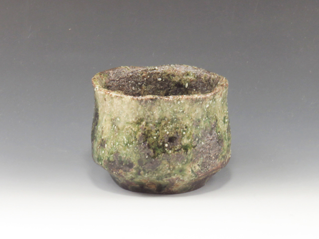 Iga-Yaki (Mie) Chuo-Gama Pottery Sake cup 4IGA0145