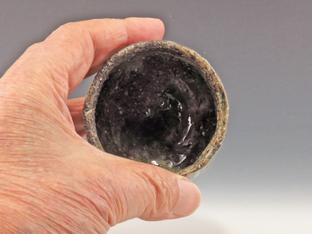 Iga-Yaki (Mie) Chuo-Gama Pottery Sake cup 4IGA0145
