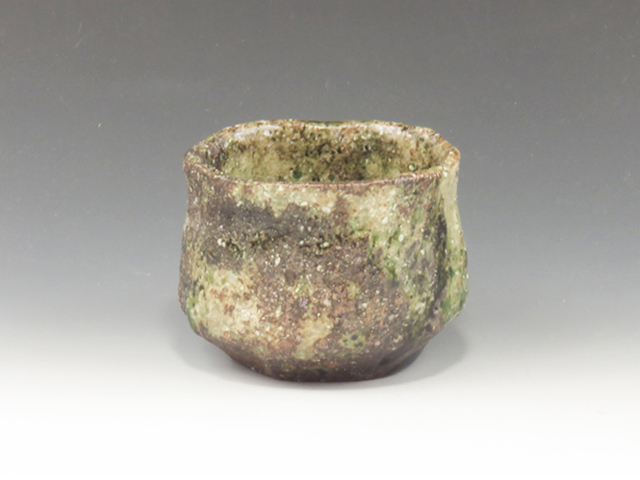 Iga-Yaki (Mie) Chuo-Gama Pottery Sake cup 4IGA0145