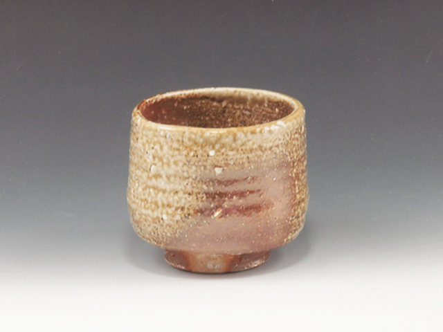 Iga-Yaki (Mie) Nishioki-Gama Pottery Sake cup  4IGA0147