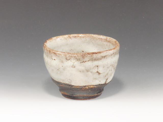 Shigaraki-Yaki (Shiga) Ogawa Kenzo Tobo Pottery Sake cup 5SHI0078
