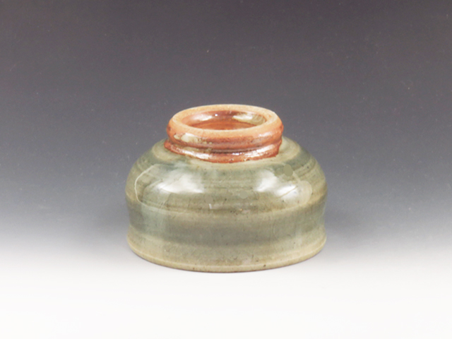 Yunotsu-Yaki (Shimane) Tsubaki-Gama Pottery Sake cup 6YUN0004