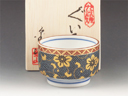 photo Kutani-Yaki (Ishikawa) Kanayama-Gama Porcelain Sake cup  3KUT0069