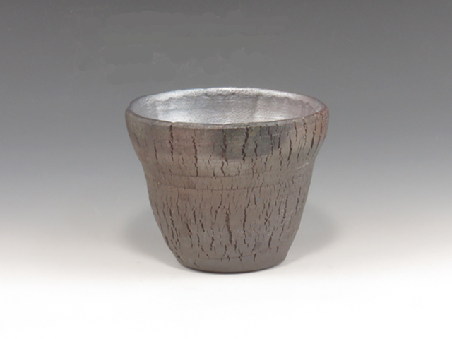 Bizen-Yaki (Okayama) Saizobo-Gama Pottery Sake cup 6BIZ0131