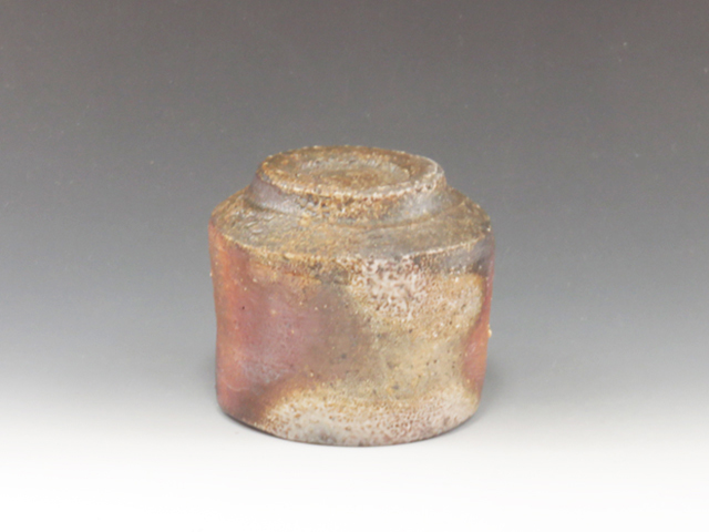 Bizen-Yaki (Okayama) Nobuyoshi Shibaoka Pottery Sake cup 6BIZ0135