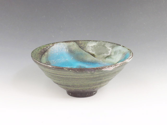 Hanno-Yaki (Saitama) Hanno-Gama Pottery Sake cup 