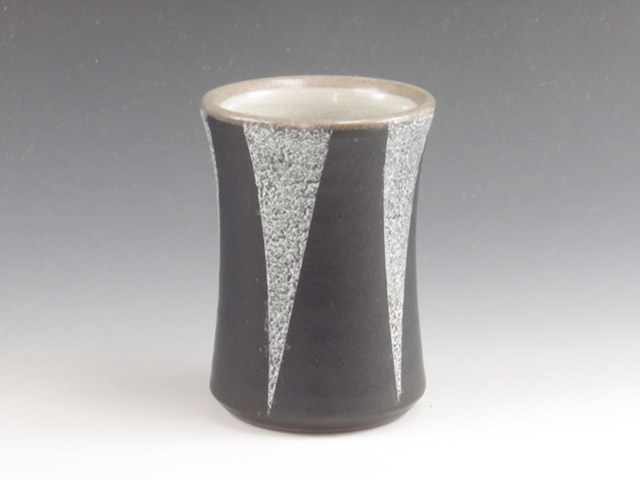 Kasama-Yaki (Ibaraki) Otsu Koyo Gama Pottery Sake cup