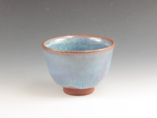 Aizuhongo-Yaki (Fukushima) Munakata-Gama Pottery Sake cup