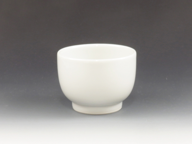 Izushi-Yaki (Hyogo) Koyo-Toen Porcelain Sake cup