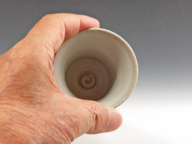Mashiko-Yaki (Tochigi) Ensei-Kobo Pottery Sake cup