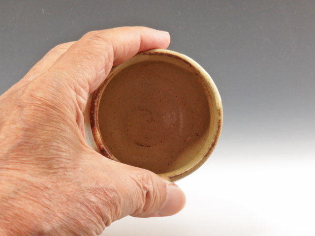 Mashiko-Yaki (Tochigi) Kazuo Utsunomiya Pottery Sake cup 