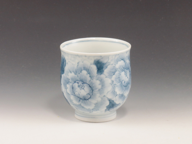 Hasami-Yaki (Nagasaki) Yoko Kinoshita Porcelain Sake cup