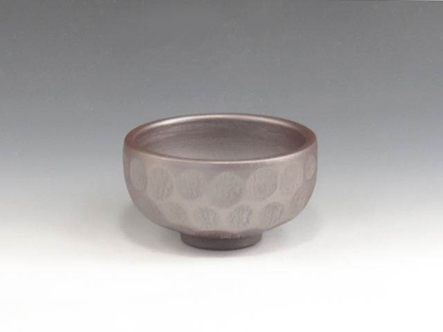 Banko-Yaki (Mie) Nobuyoshi Shibaoka Pottery Sake cup 