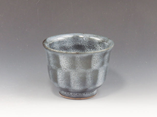 Kasama-Yaki (Ibaraki) To Kobo Sora Pottery Sake cup