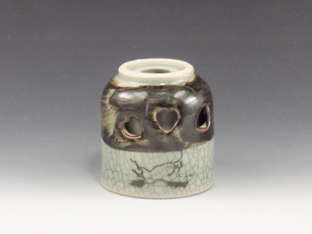 Oborisoma-Yaki (Fukushima) Seiho-Gama Pottery Sake cup
