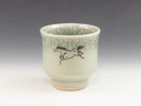 photo Oborisoma-Yaki (Fukushima) Kyukan-Gama Pottery Sake cup