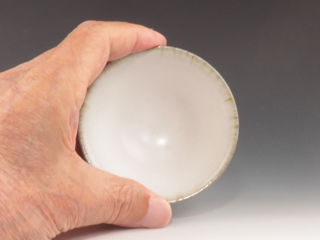 Hirashimizu-Yaki (Yamagata) Seiryu-Gama Pottery Sake cup