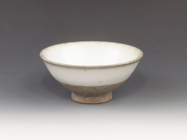 Hirashimizu-Yaki (Yamagata) Seiryu-Gama Pottery Sake cup