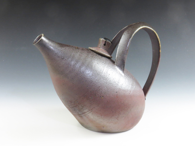 Tsugarukanayama-Yaki (Aomori) Tsugarukanayama-Yaki Pottery Sake Server