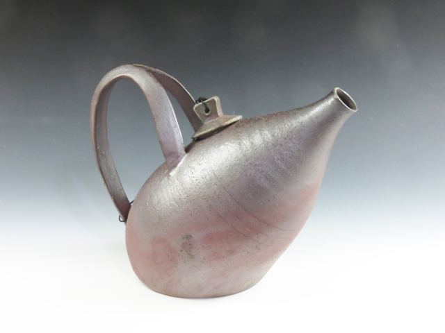 Tsugarukanayama-Yaki (Aomori) Tsugarukanayama-Yaki Pottery Sake Server