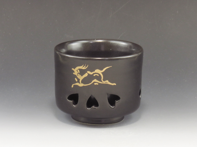 Oborisoma-Yaki (Fukushima) Ikariya-Gama Pottery Sake cup