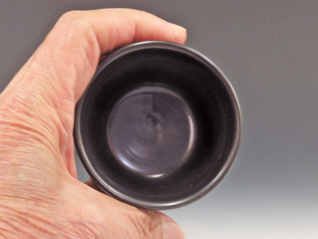 Oborisoma-Yaki (Fukushima) Ikariya-Gama Pottery Sake cup