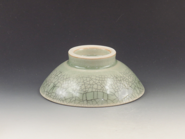 Oborisoma-Yaki (Fukushima) Kyukan-Gama Pottery Sake cup