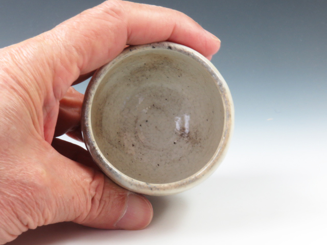 Takeo-Yaki (Saga) Koun-Gama Pottery  Sake cup 8TKE0004