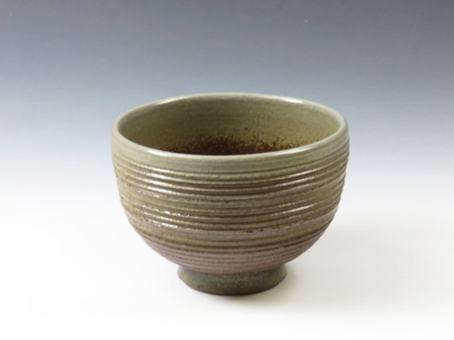 Koda-Yaki (Kumamoto) Agano-Gama Pottery Sake cup 8KOD0004