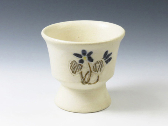 Yukari-Gama (Hokkaido) Pottery Sake cup 1HOK0011